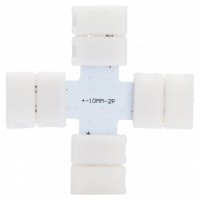 Conector Rápido X para Tira de LEDs 5050 unicolor 12VDC